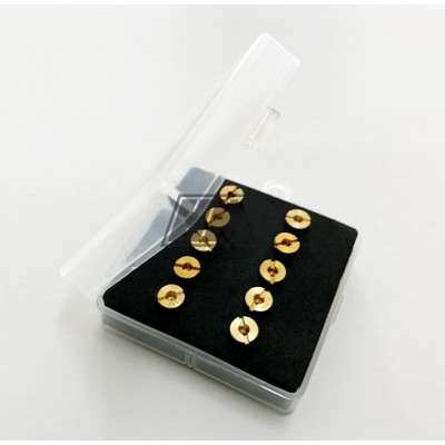 Kit 10 giglers carburador DELLORTO 6 mm 100 ao 122